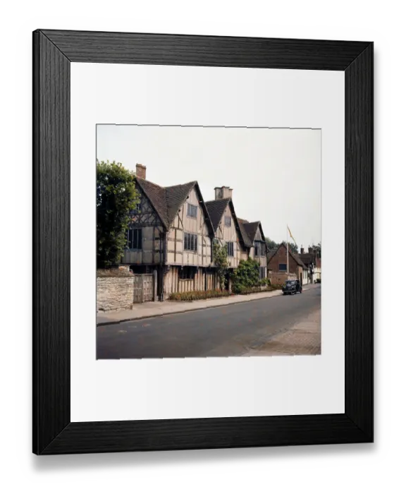 Framed Print : Halls Croft WSA01_05_040