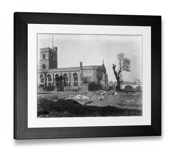 Framed Print : Putney church OFH01_01_01_f04_10