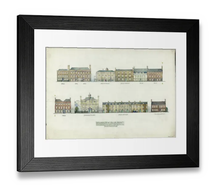 Framed Print : South Brink Wisbech MD44_00250