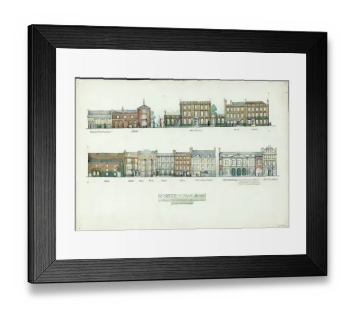 Framed Print : North Brink Wisbech MD44_00249