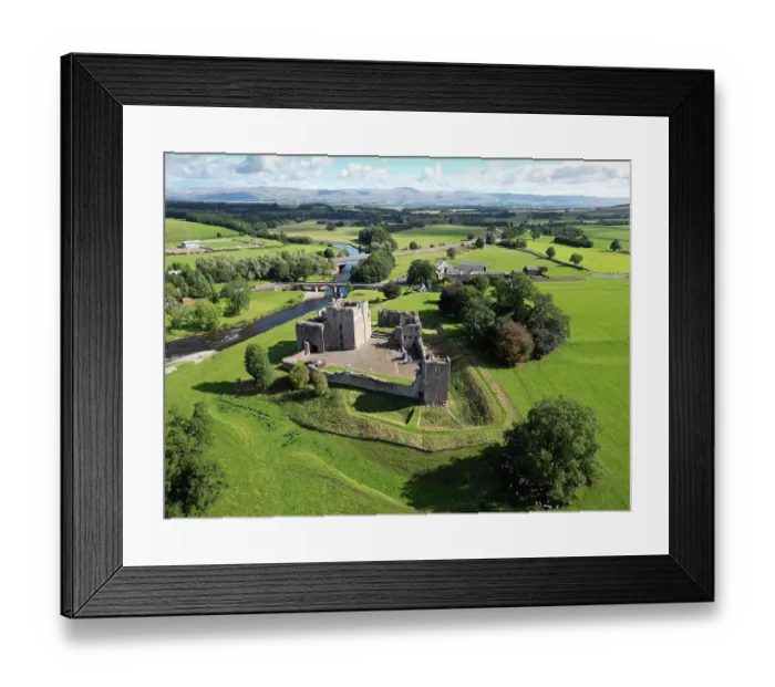 Framed Print : Brougham Castle DP290601