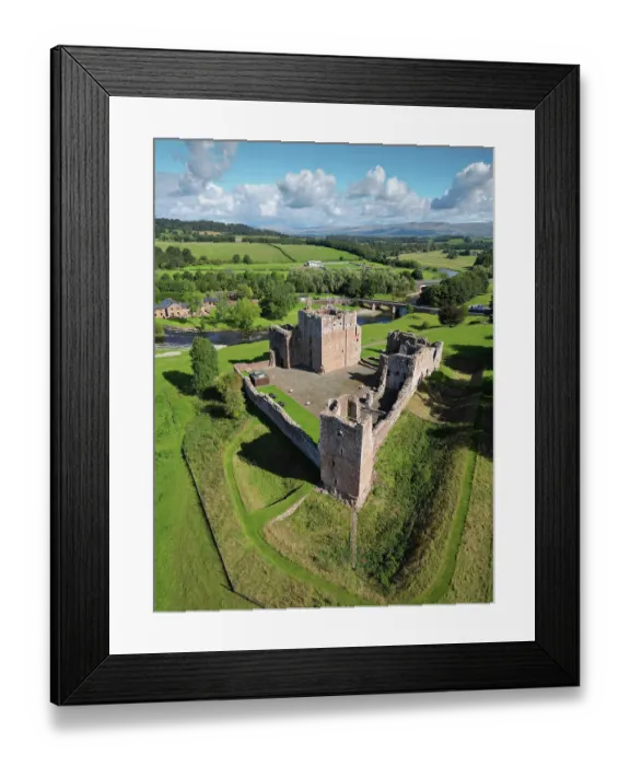 Framed Print : Brougham Castle DP290602