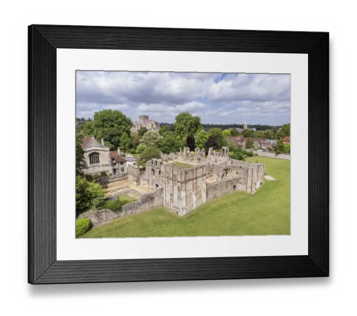 Framed Print : Wolvesey: Old Bishops Palace DP325028