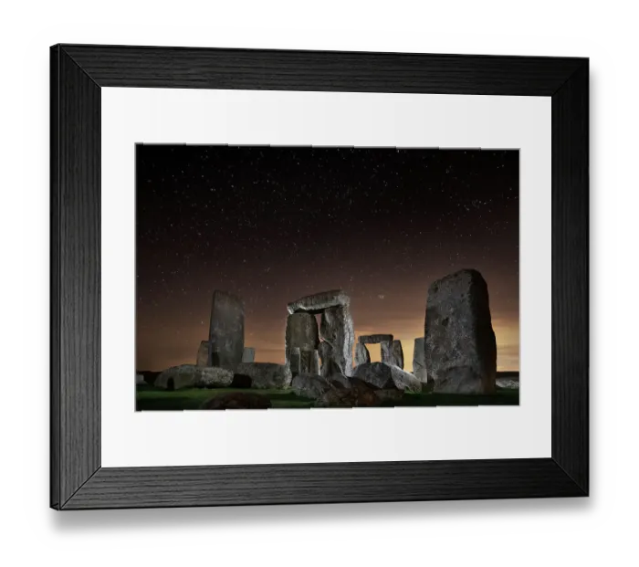 Framed Print : Stonehenge at night DP349839 Framed Print : Stonehenge at night DP349839