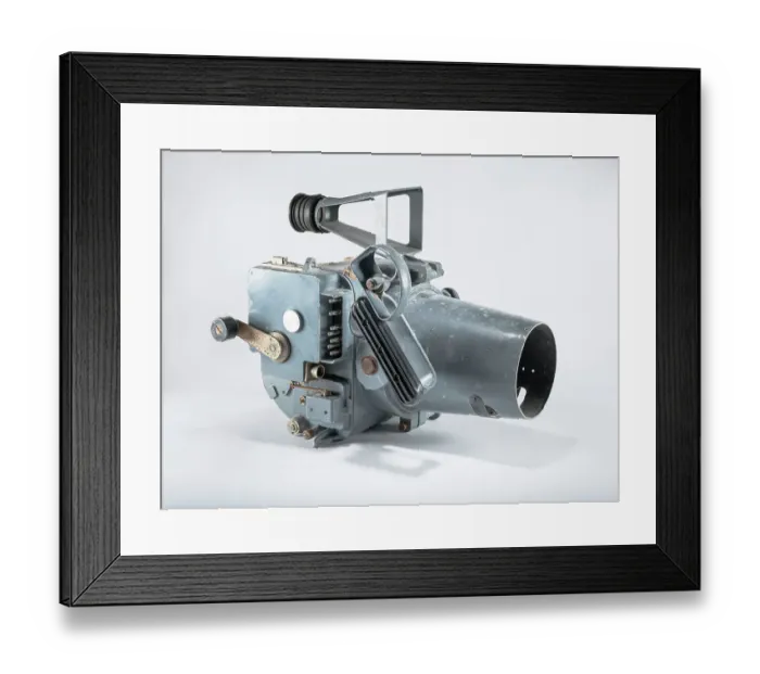 Framed Print : Williamson F24 camera DP325351