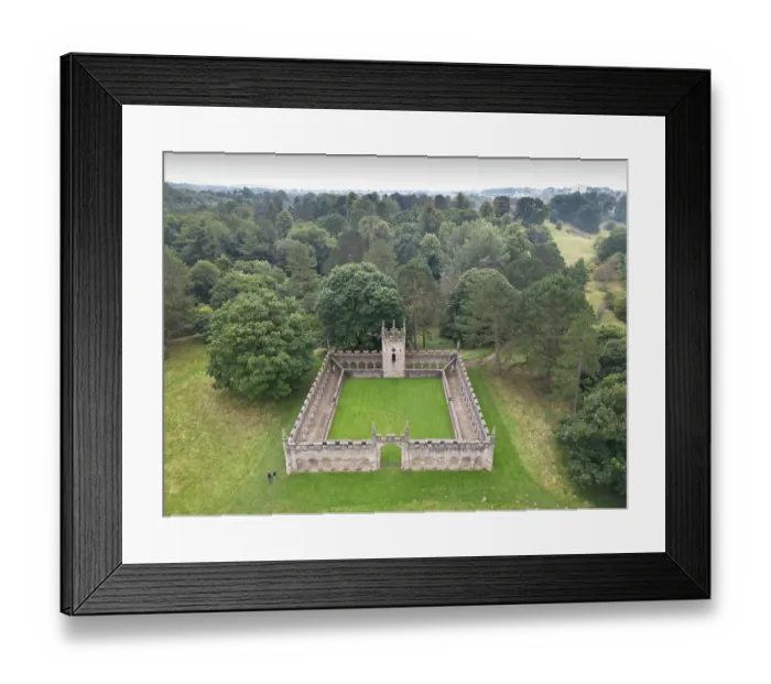 Framed Print : Auckland Castle Deer House DP290656