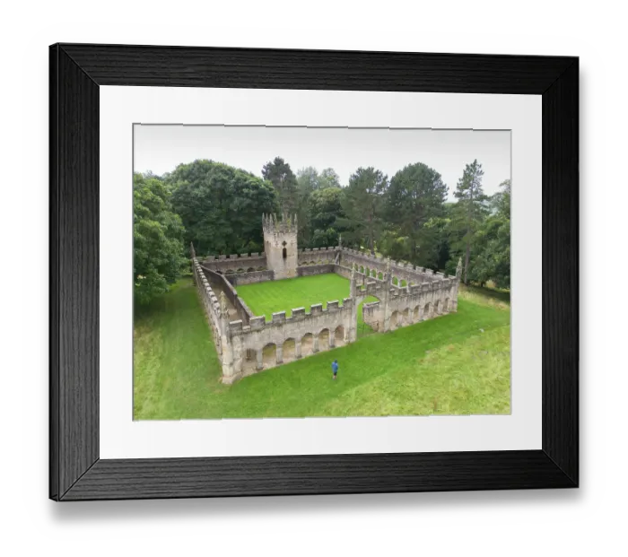 Framed Print : Auckland Castle Deer House DP290657