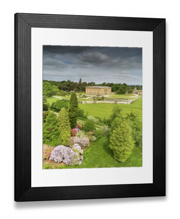 Framed Print : Belsay Hall DP290221 Framed Print : Belsay Hall DP290221
