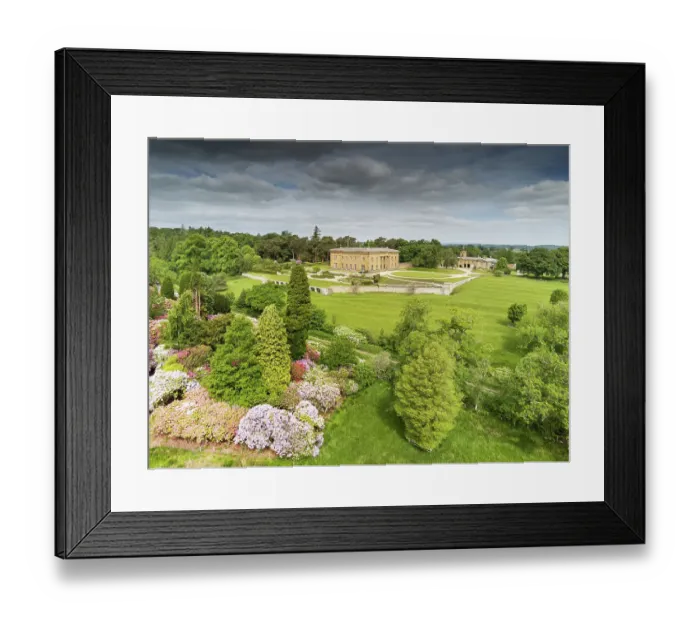 Framed Print : Belsay Hall DP290220 Framed Print : Belsay Hall DP290220