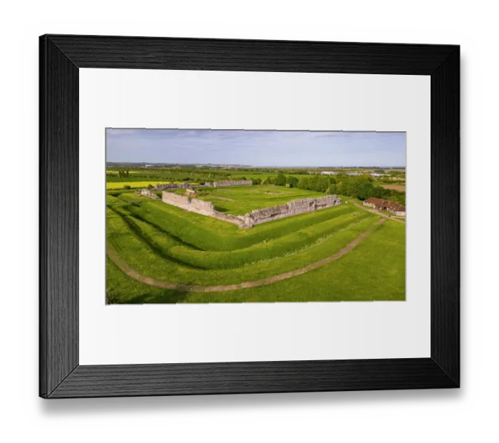 Framed Print : Richborough Roman Fort DP434388 Framed Print : Richborough Roman Fort DP434388