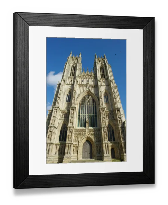 Framed Print : Beverley Minster N100030 Framed Print : Beverley Minster N100030