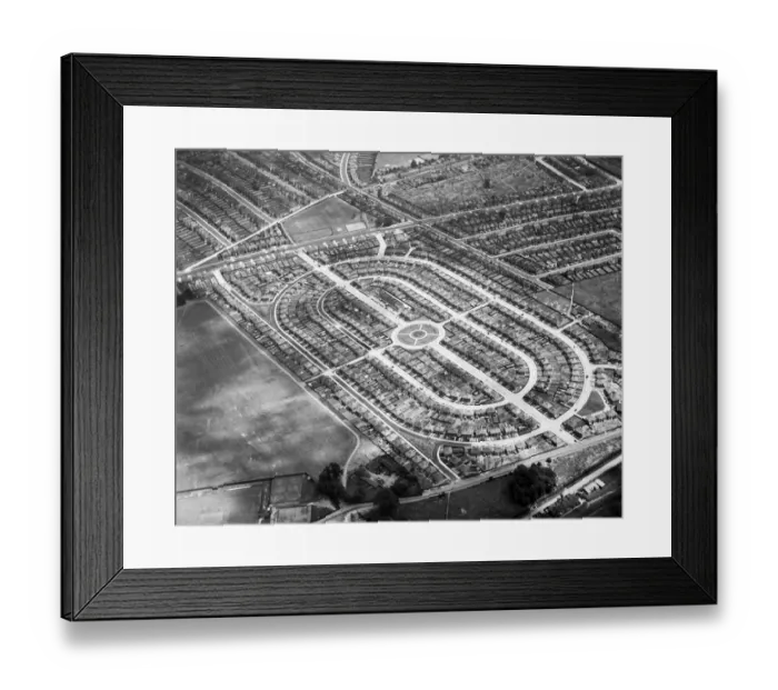 Framed Print : Housing estate 1930 EPW038718