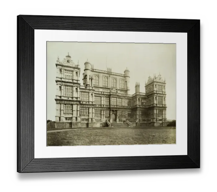 Framed Print : Wollaton Hall BL05881 Framed Print : Wollaton Hall BL05881