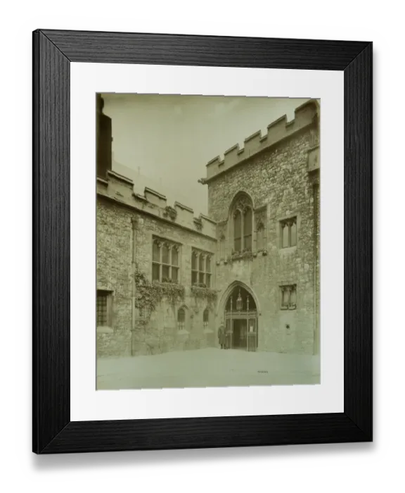 Framed Print : Deans Yard, Westminster BL05989 Framed Print : Deans Yard, Westminster BL05989