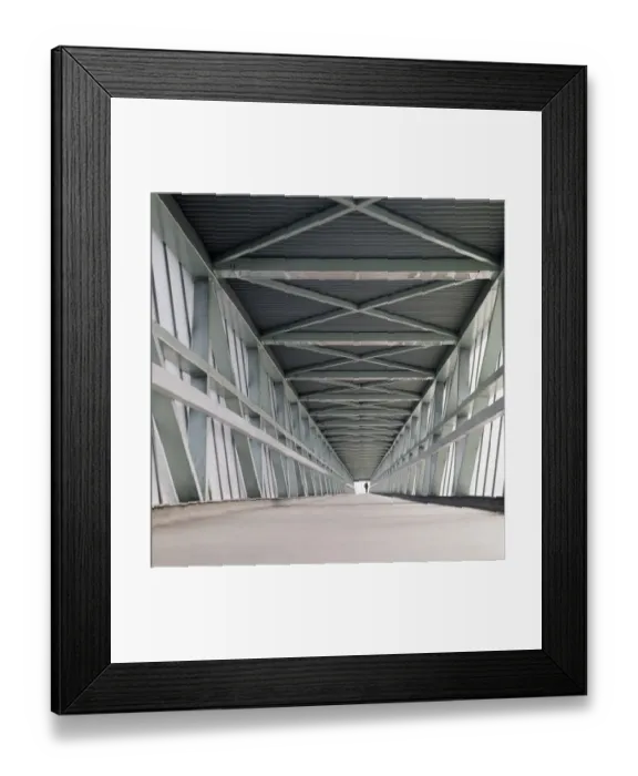 Framed Print : Footbridge FF003281