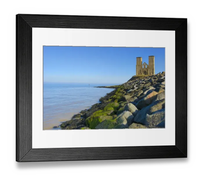 Framed Print : Reculver Towers N100067