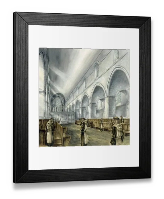 Framed Print : Rievaulx Abbey J000100 Framed Print : Rievaulx Abbey J000100