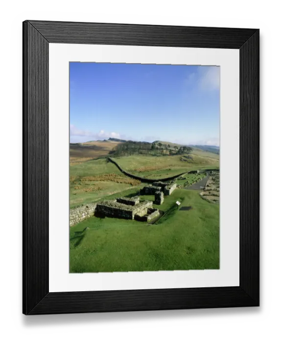 Framed Print : Hadrians Wall K890059 Framed Print : Hadrians Wall K890059