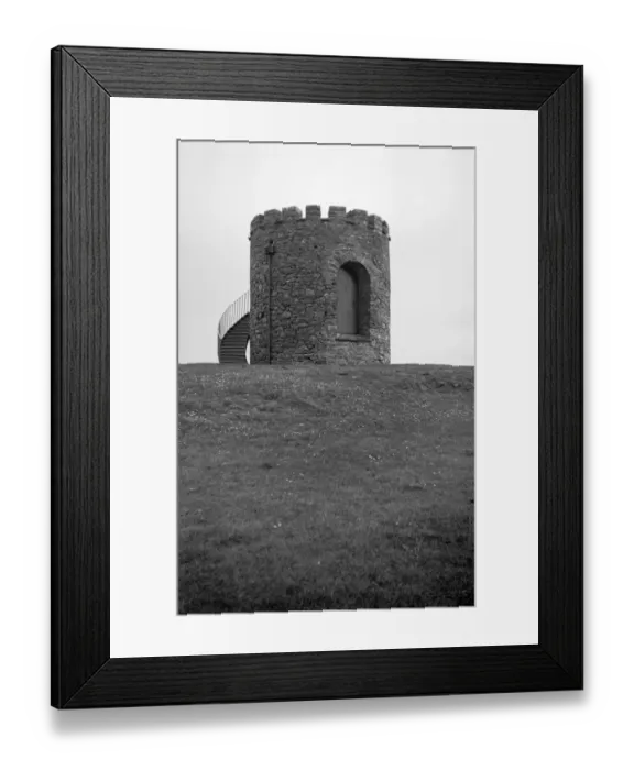 Framed Print : Uphill Windmill, Somerset W926 Framed Print : Uphill Windmill, Somerset W926