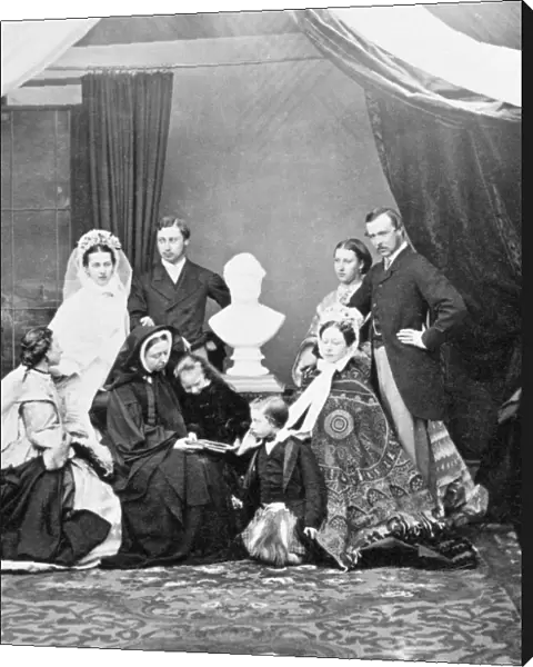 Queen Victoria and her family N950005