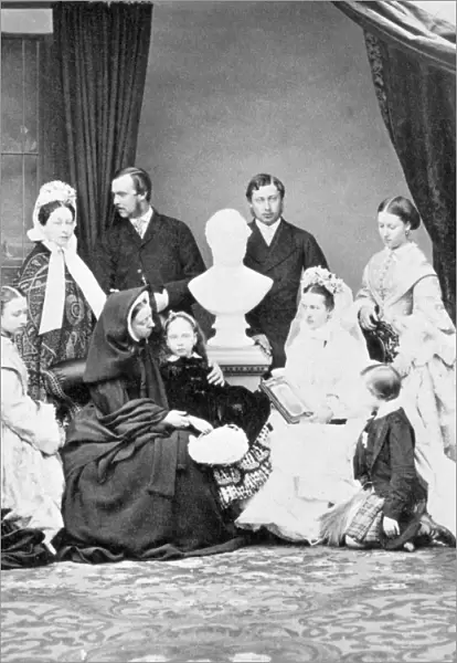 Queen Victoria and her family N950006