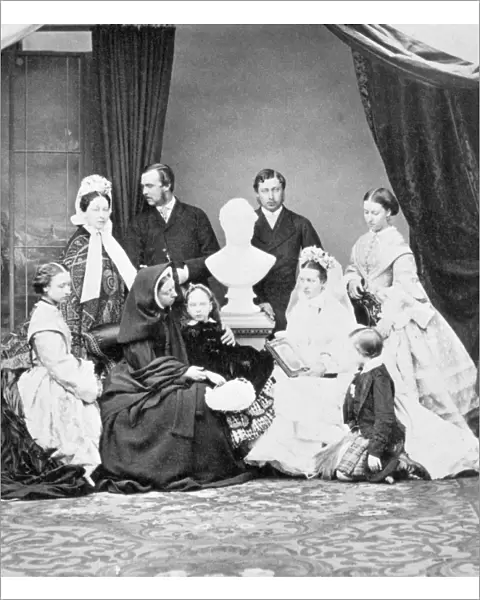 Queen Victoria and her family N950006