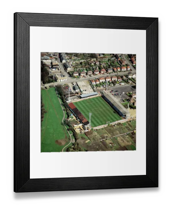 Framed Print : Abbey Stadium, Cambridge AFL03_Aerofilms_687744