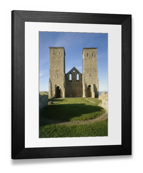 Framed Print : Reculver Towers K960841