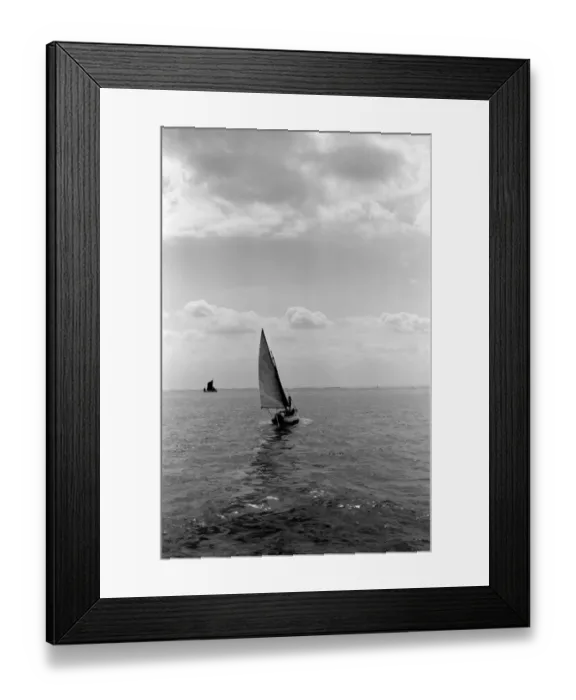 Framed Print : Sailing boat a002064