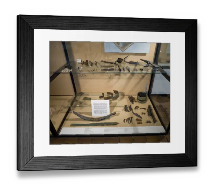 Framed Print : Part of the Corbridge Hoard N081017