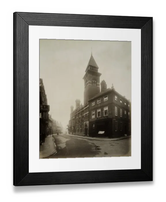 Framed Print : Nottingham & Nottinghamshire Bank, Newark BL14359