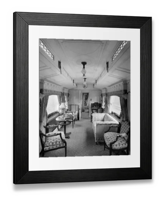 Framed Print : Queen Victorias Royal Train BL17421_005