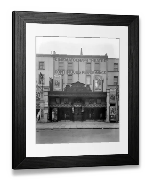 Framed Print : Cinematograph Theatre, Edgware Road 1915 BL22922