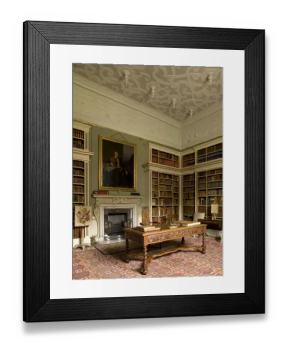 Framed Print : South Library, Audley End N081033