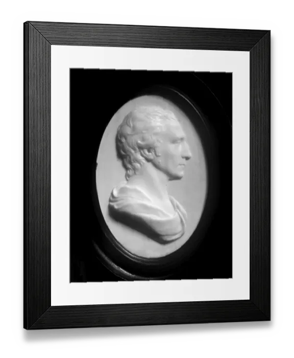 Framed Print : Cameo of Robert Adam J900015