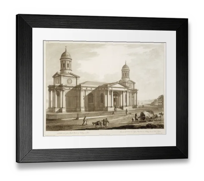 Framed Print : St Marys Church, Mistley J920118