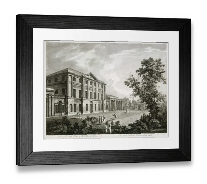 Framed Print : Kenwood House engraving J920246