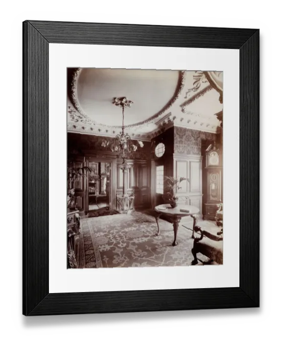 Framed Print : 9 Arkwright Road, Hampstead, London BL18802
