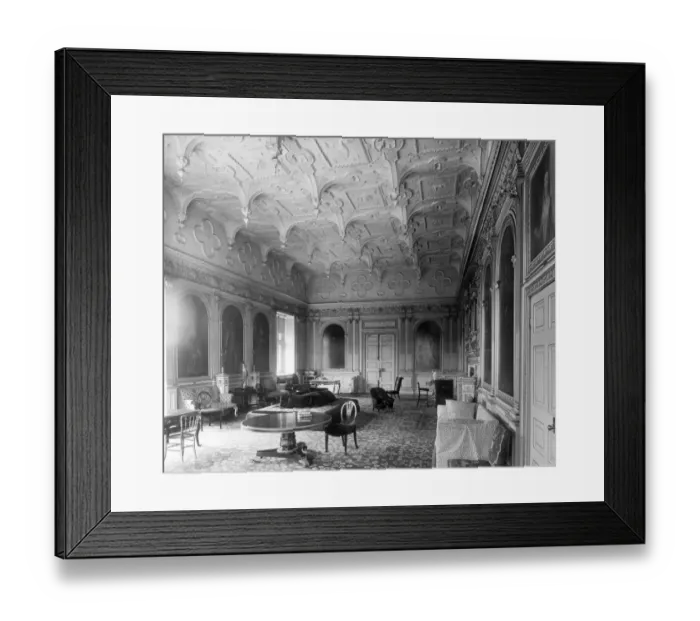Framed Print : The Saloon, Audley End House DD58_00096
