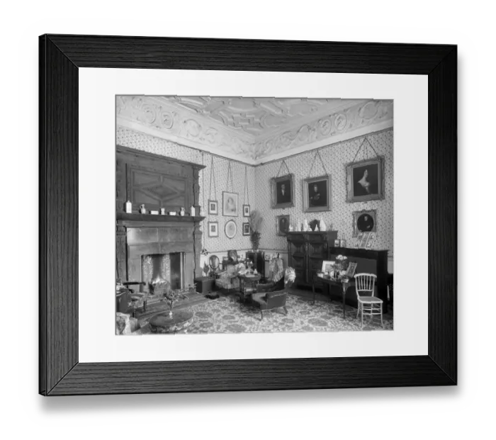Framed Print : Lady Braybrookes sitting room, Audley End House DD58_00108