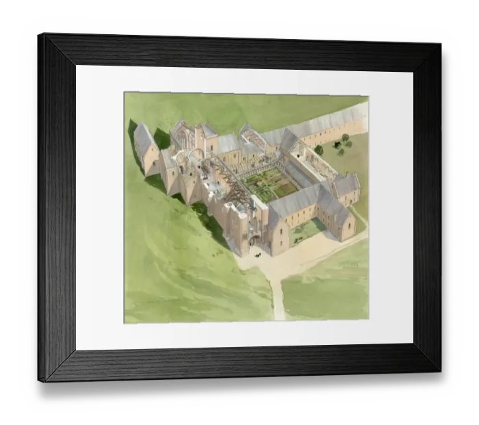 Framed Print : Lilleshall Abbey N081041