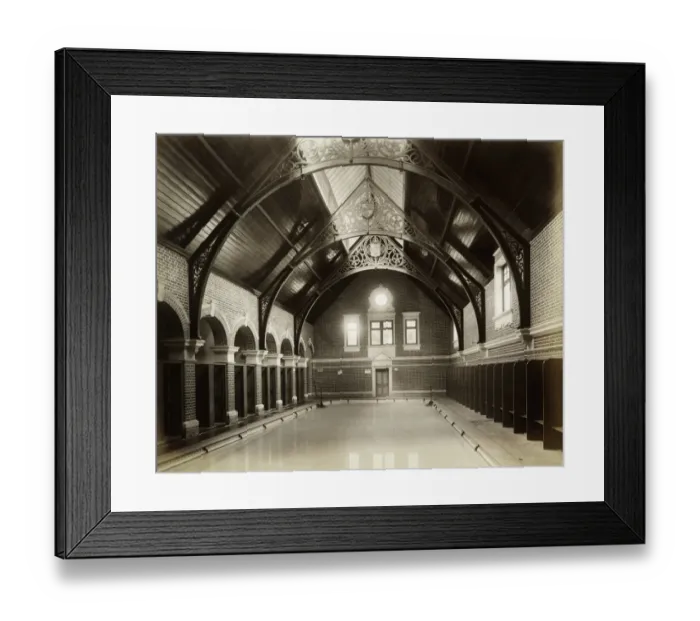 Framed Print : Public Baths, Westbury, Wiltshire BL11597