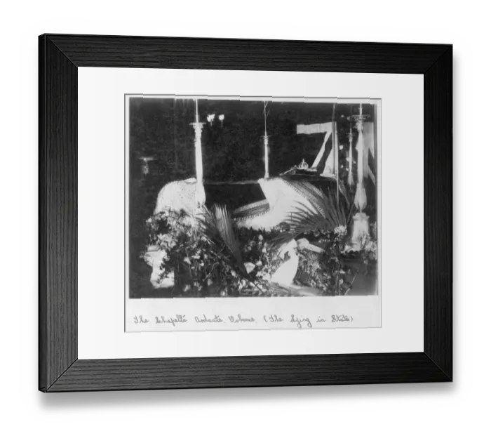 Framed Print : The Chapelle Ardente, Osborne D880021a