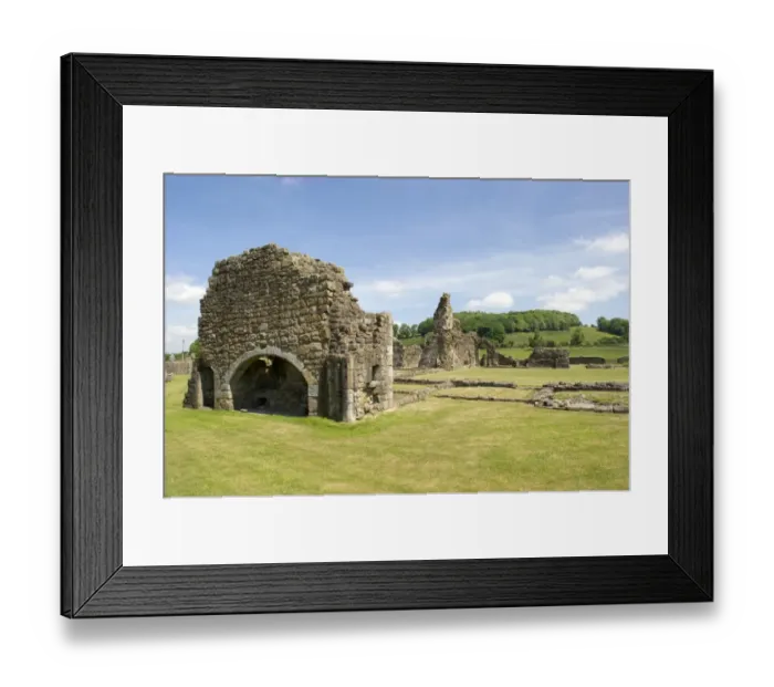 Framed Print : Sawley Abbey N100165