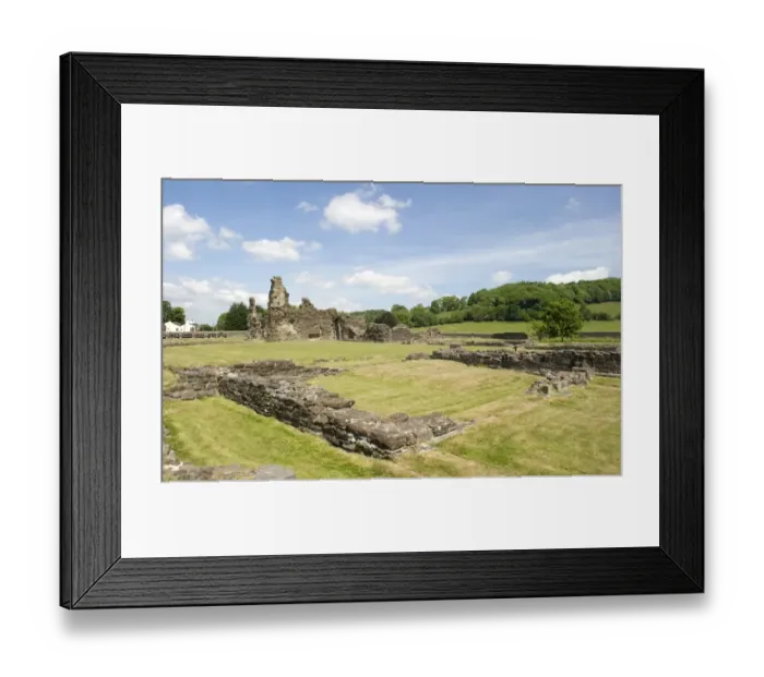 Framed Print : Sawley Abbey N100167 Framed Print : Sawley Abbey N100167