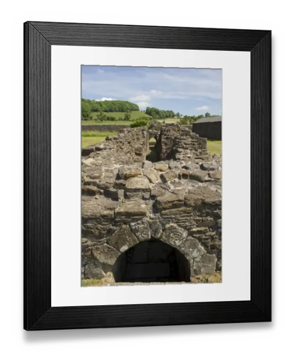 Framed Print : Sawley Abbey N100168