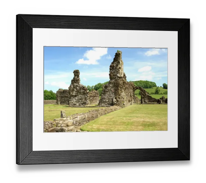Framed Print : Sawley Abbey N100171