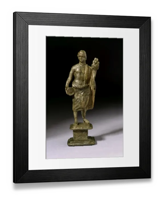 Framed Print : Statuette of Bonus Eventus K980245