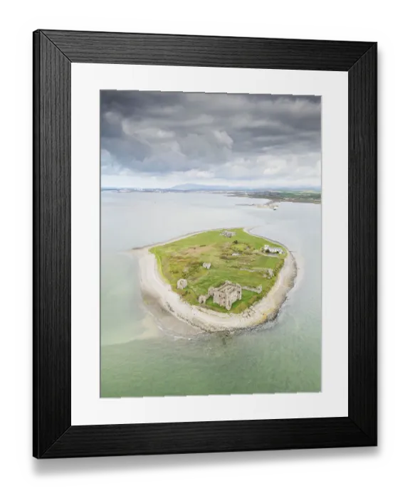 Framed Print : Piel Castle DP485966