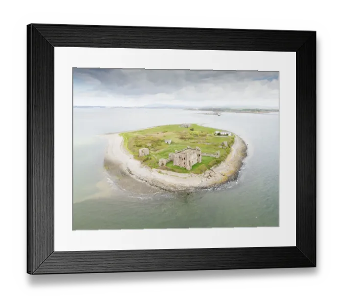 Framed Print : Piel Castle DP485965 Framed Print : Piel Castle DP485965